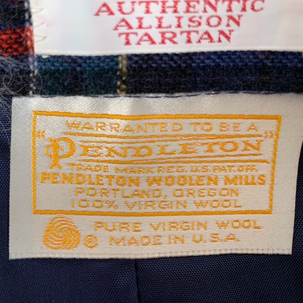 Allison Tartan 100% Virgin Wool Women’s Plaid Long/Midi Skirt. Like New size 8 - Picture 10 of 10